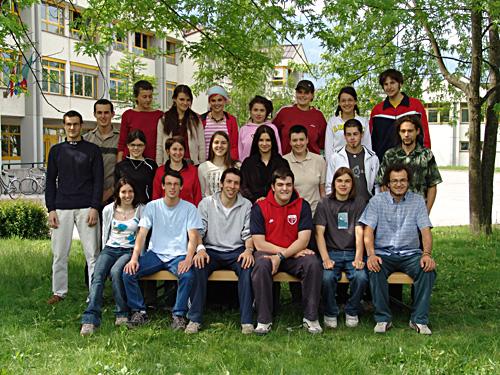 Maturanten der Klasse 5C HOB - Schuljahr 2003/04