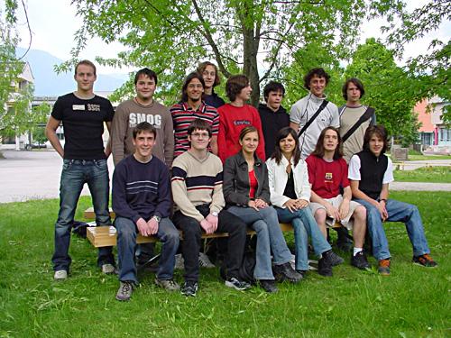 Maturanten der Klasse 5E PROG - Schuljahr 2003/04