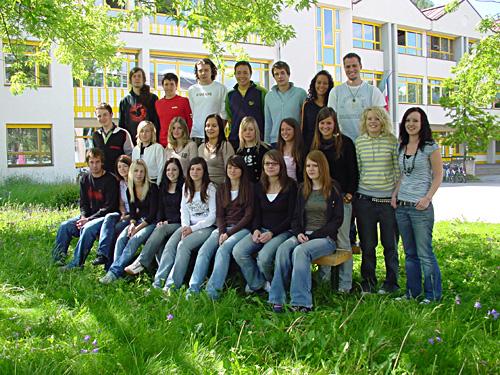 Maturanten der Klasse 5B HOB - Schuljahr 2005/06