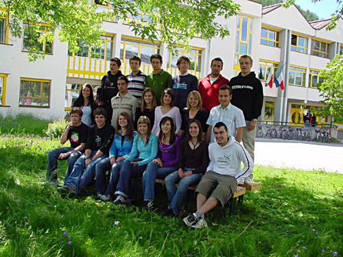 Maturanten der Klasse 5C HOB - Schuljahr 2005/06