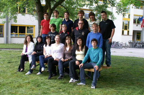 Maturanten der Klasse 5D PROG - Schuljahr 2007/08