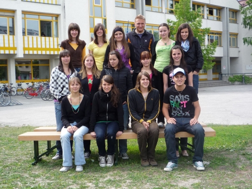 Maturanten der Klasse 5C HOB - Schuljahr 2008/09