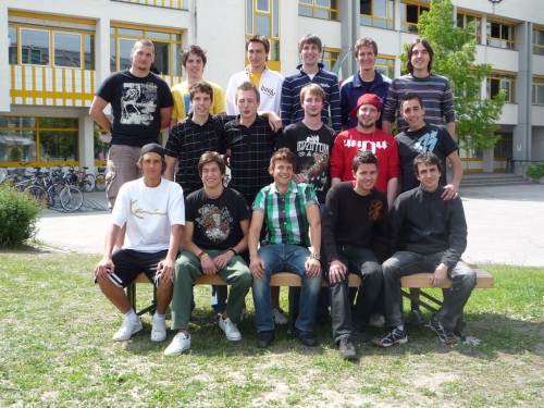 Maturanten der Klasse 5E PROG - Schuljahr 2008/09