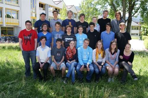 Maturanten der Klasse 5D PROG - Schuljahr 2009/10