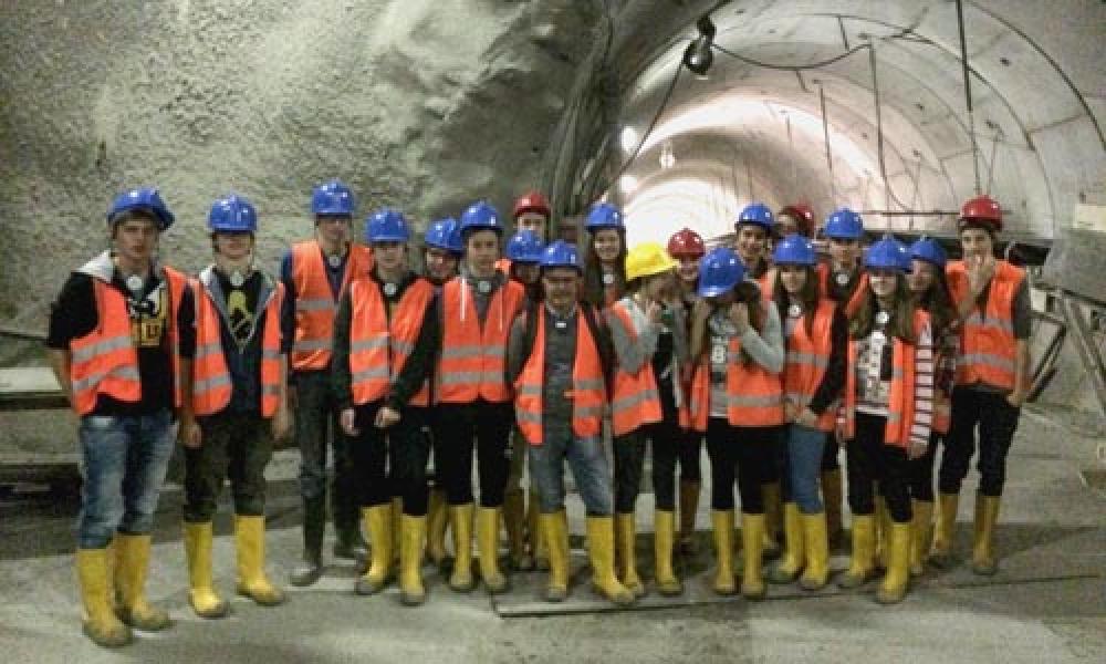 Lehrausflug Brenner Basistunnel