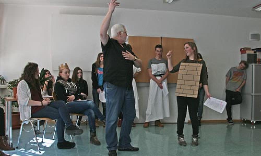 theatre workshop with Vienna’s English Theatre