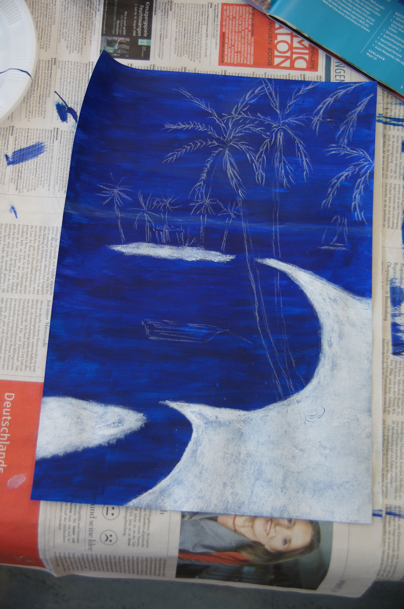 Acrylmalerei