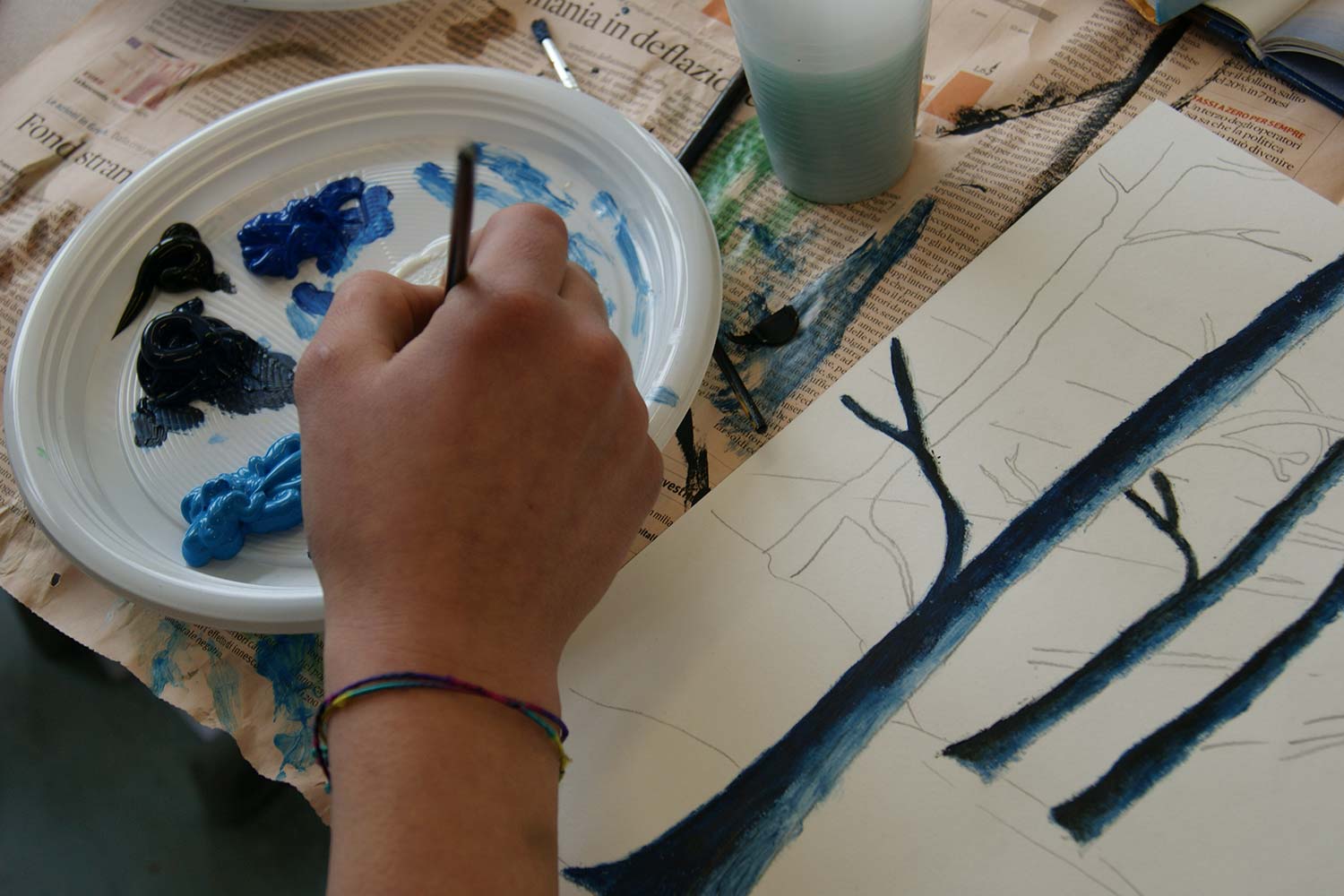 Acrylmalerei