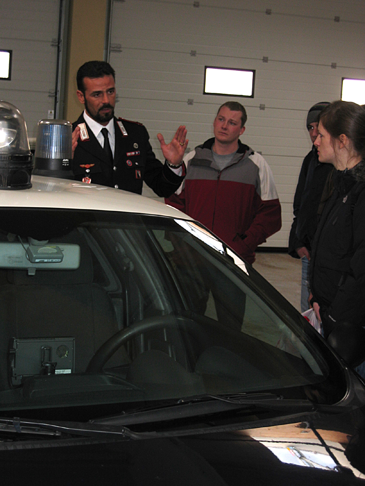 Besuch der Carabinieri-Station