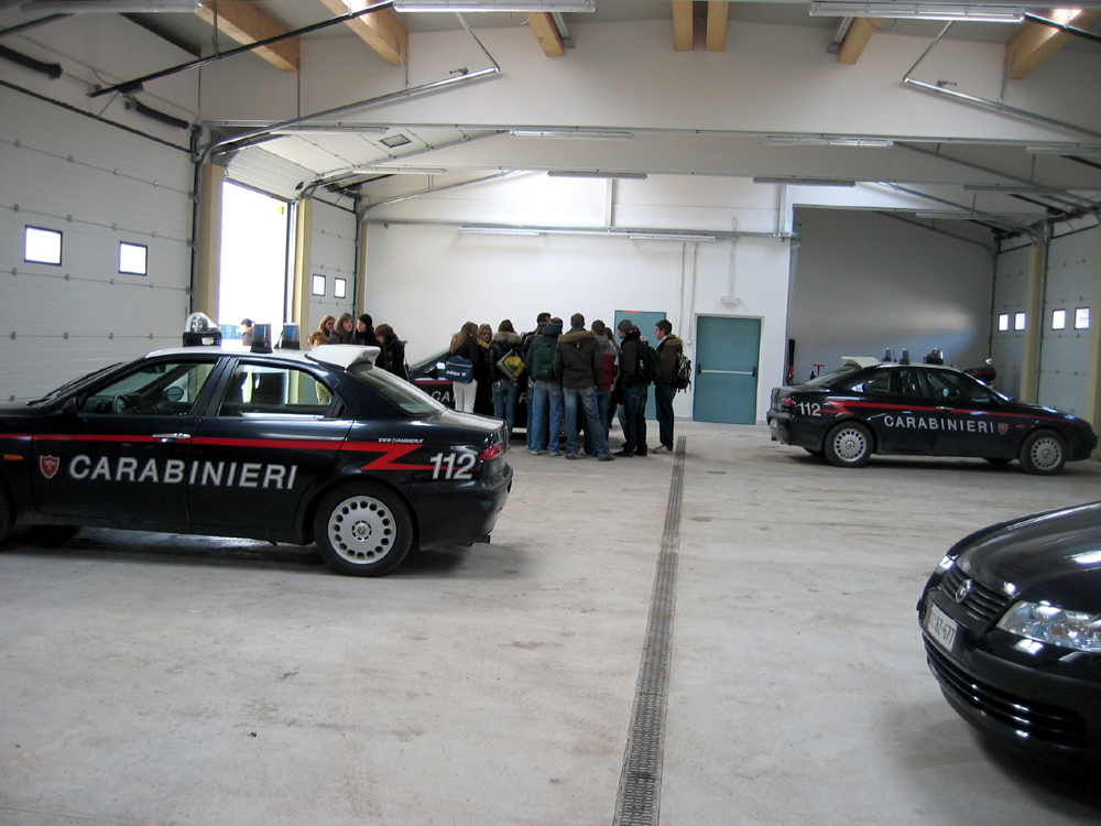 Besuch der Carabinieri-Station