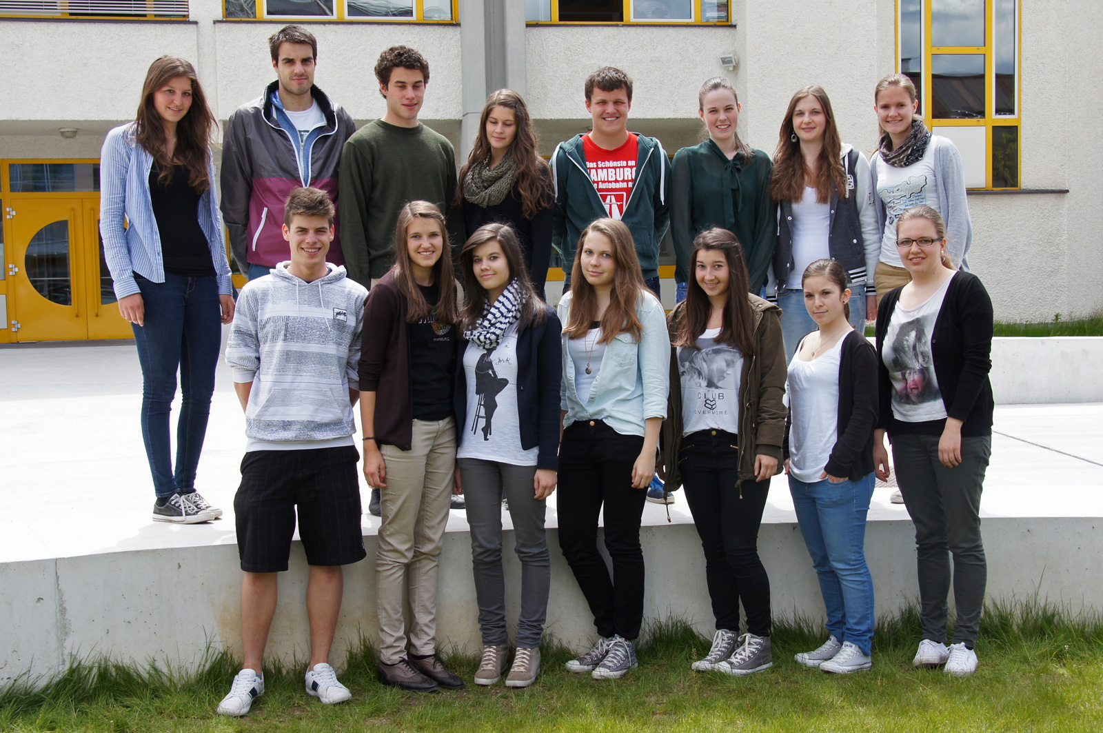 Maturanten der Klasse 5C HOB