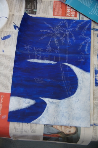 Acrylmalerei