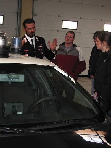 Besuch der Carabinieri-Station