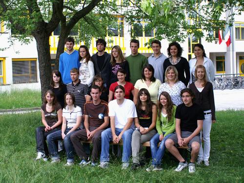 Maturanten der Klasse 5C HOB - Schuljahr 2006/07