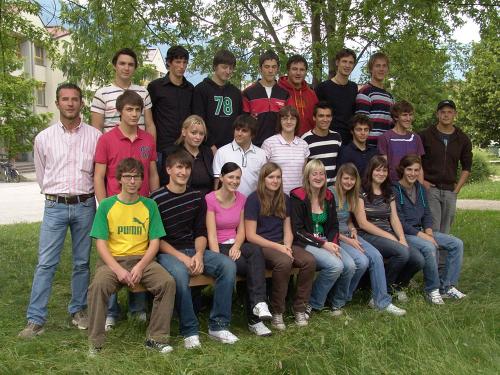 Maturanten der Klasse 5D PROG - Schuljahr 2006/07