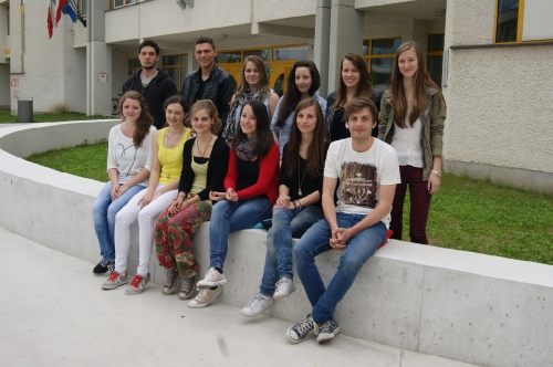 Maturanten der Klasse 5D HOB