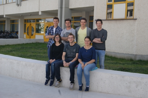 Maturanten der Klasse 5E PROG
