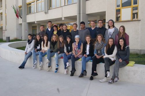 Maturanten der Klasse 5C HOB