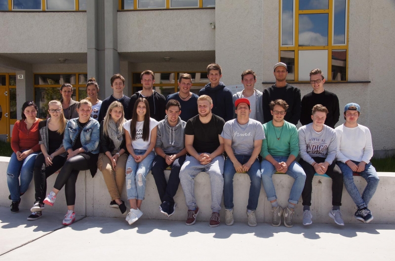 Maturanten der Klasse 5A VFM