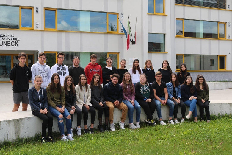 Maturanten der Klasse 5B VFM