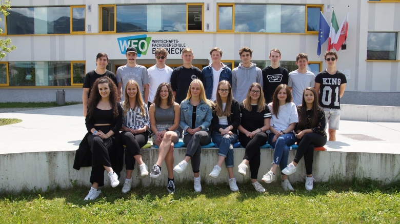 Maturanten der Klasse 5A VFM