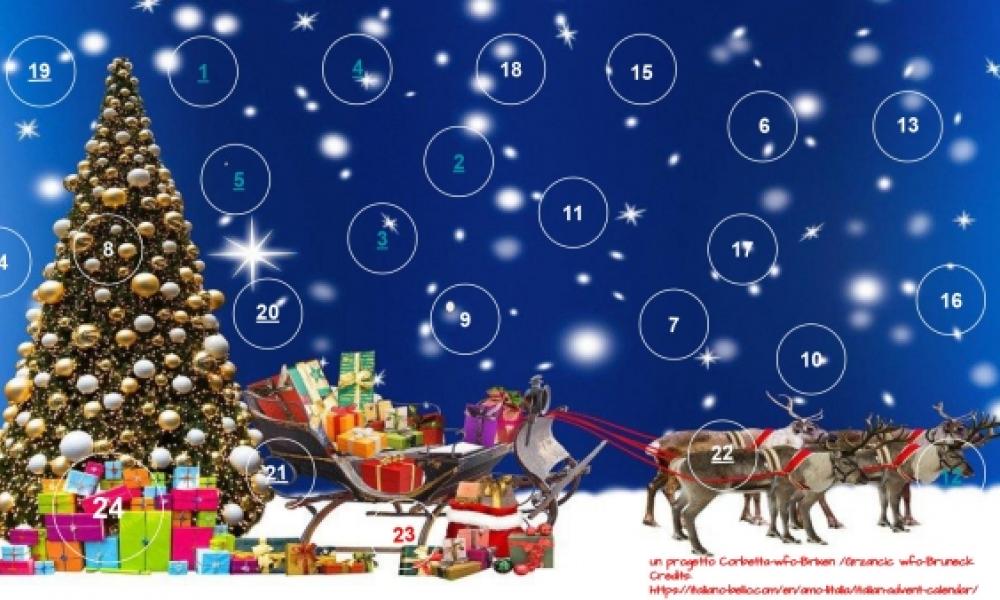 Il natale - calendario dell&#039;avvento online