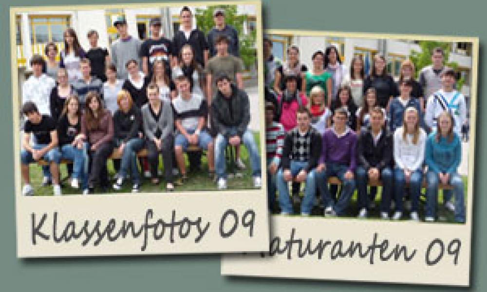 Klassenfotos Schuljahr 2008/09