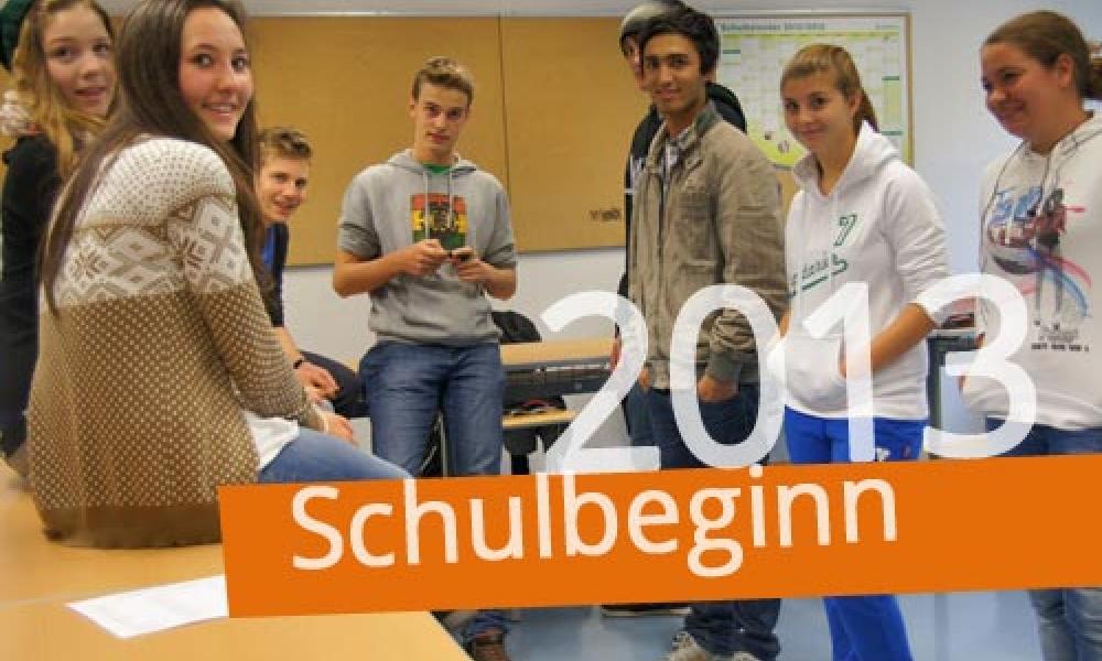 Schulanfang 13/14