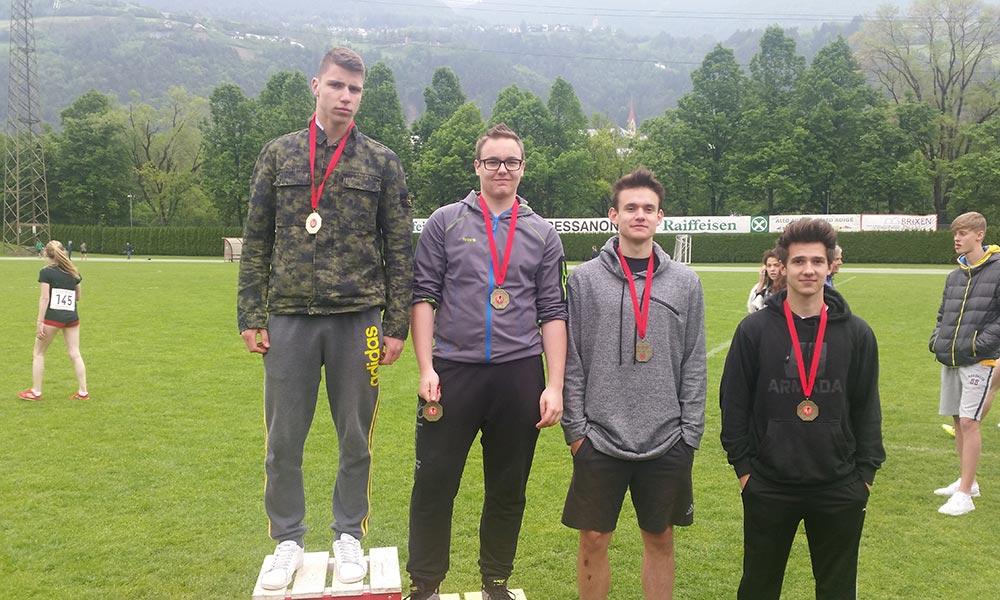 WFO Schüler gewinnen 3 Medaillen in der Leichtathletik!