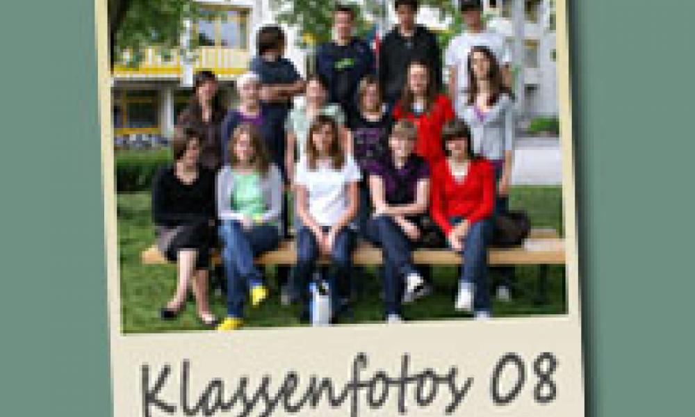 Klassenfotos Schuljahr 2007/08