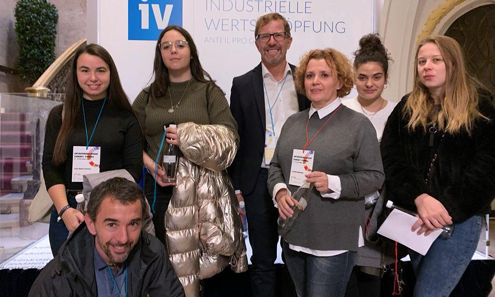 WFO Bruneck beim Entrepreneurship Summit in Wien