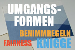 umgangsformen