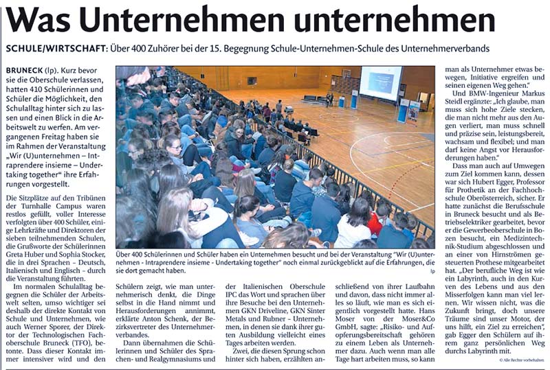 dolomiten tag der industrie