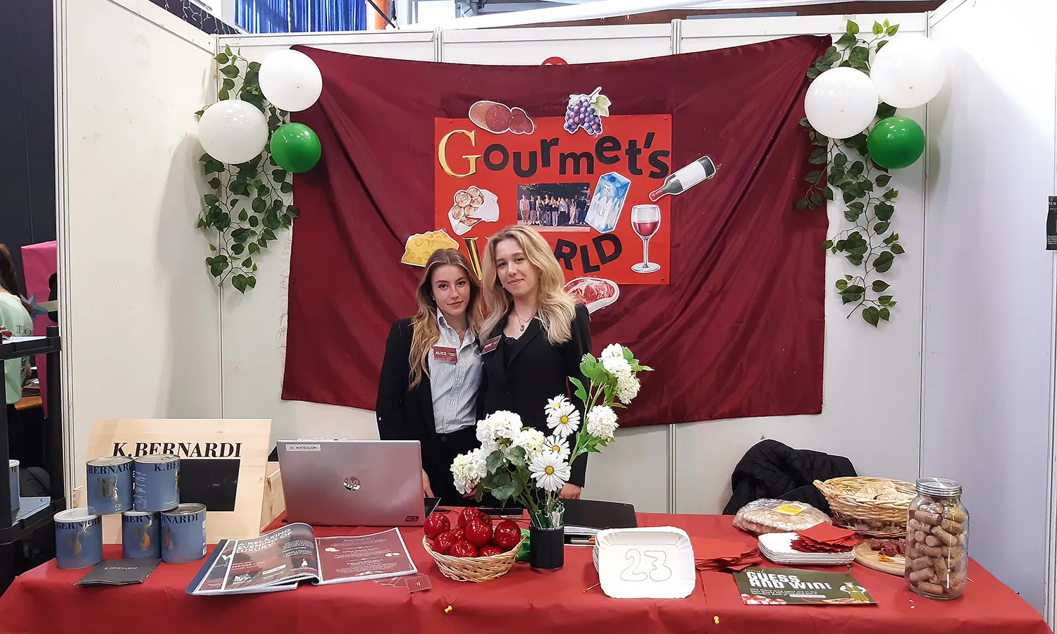 Stand der Gourments World in Celje